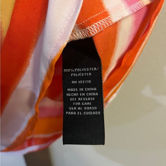 Zac & Rachel Colorful Striped Sleeveless Top - Picture 3 of 7